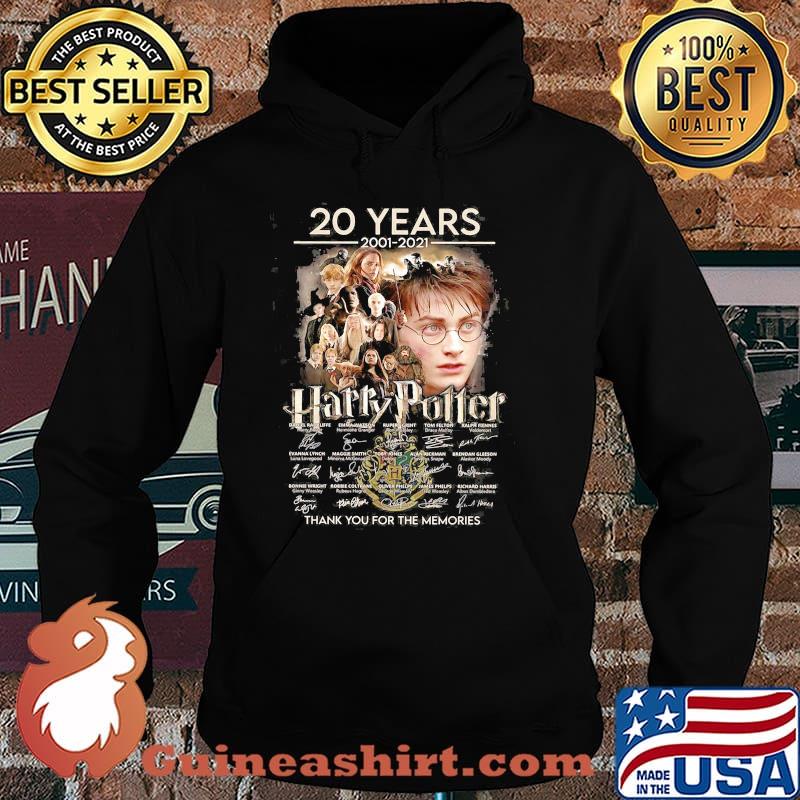 20 years 2001-2021 harry potter thank you for the memories signatures Hoodie