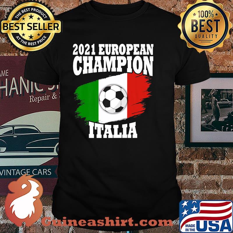 2021 European Champion Italia Football Flag Shirt