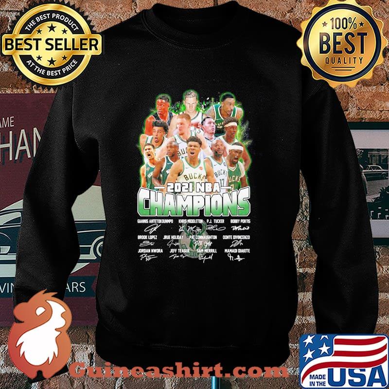 2021 NBA Champion Milwaukee Bucks Shirt Sweater