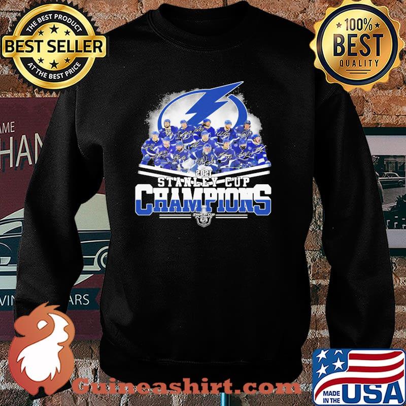2021 Stanley Cup Champions Tampa Bay Lightning Hockey Shirt Sweater