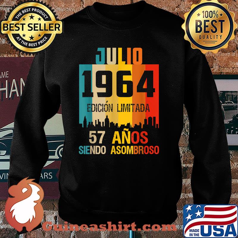57 años shirt Cumpleaños Nacidos Julio 1964 Spanish Camiseta Shirt Sweater