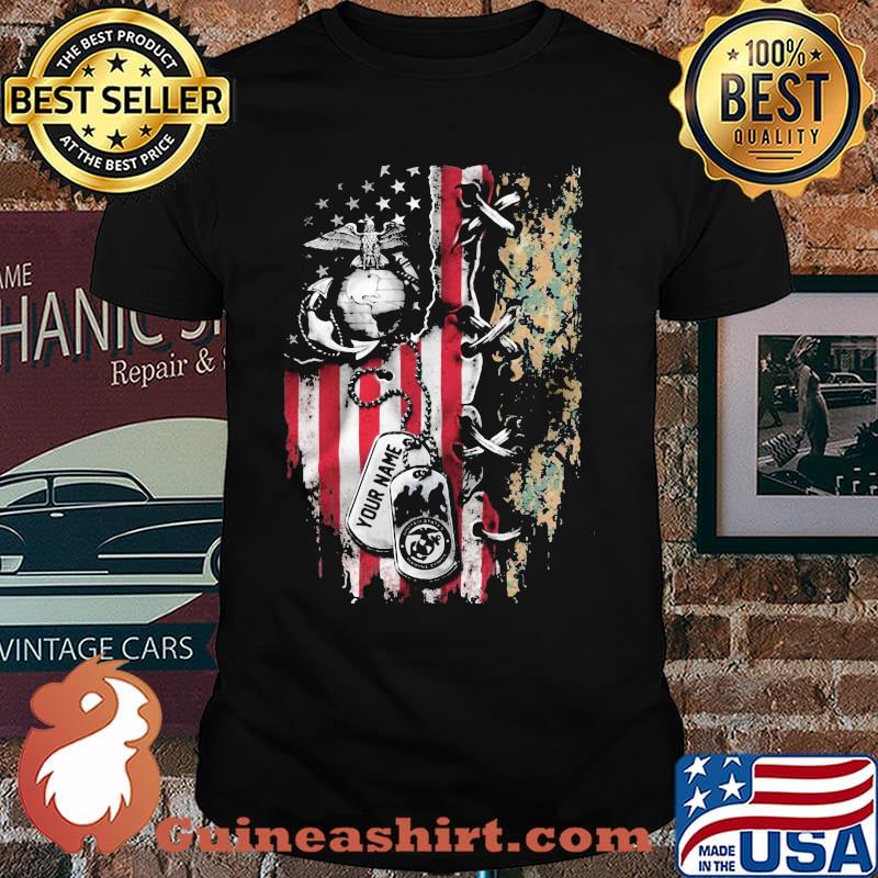 American Flag Veteran Shirt