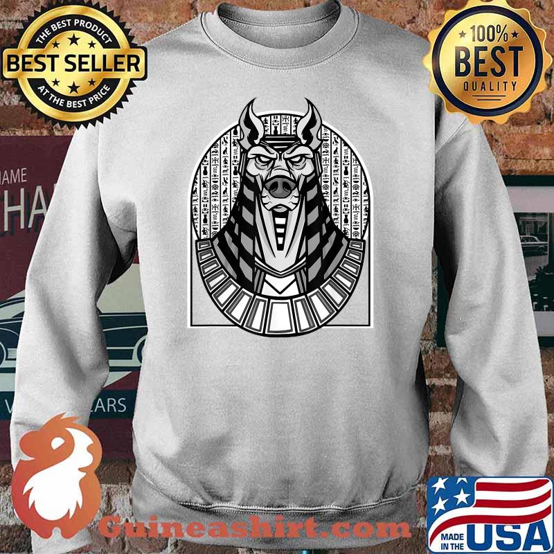 Anubis Egyptian God Illustration Anubis T-Shirt Sweater