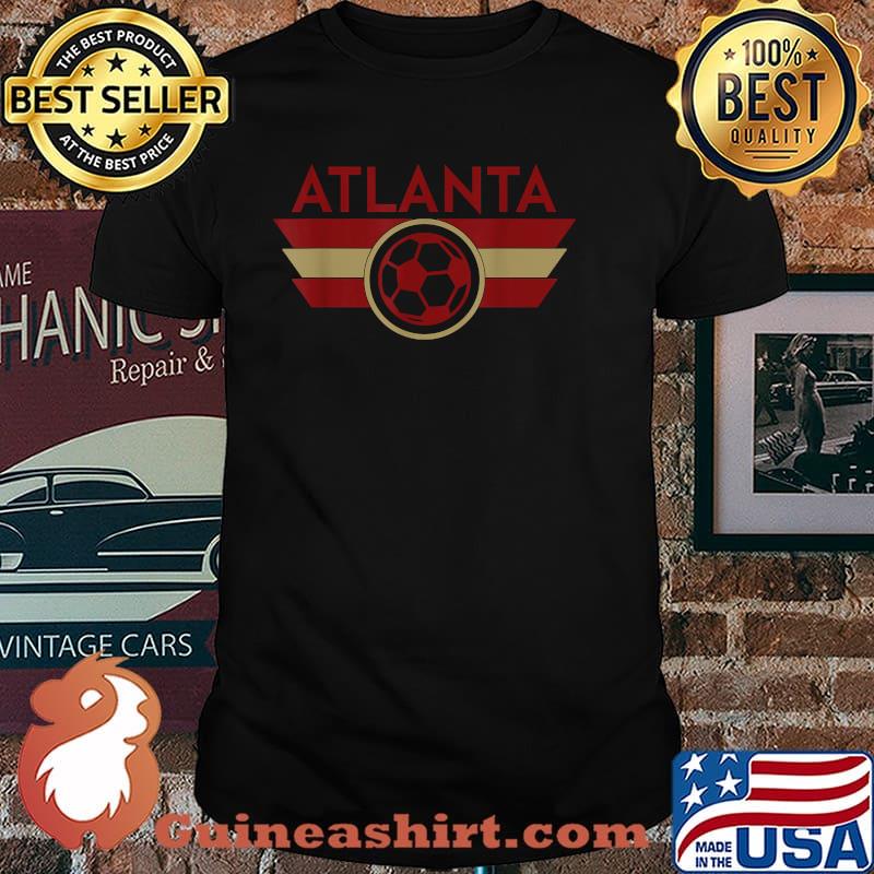 Atlanta Soccer Jersey Style Team Fan FC United Flag ATL Shirt