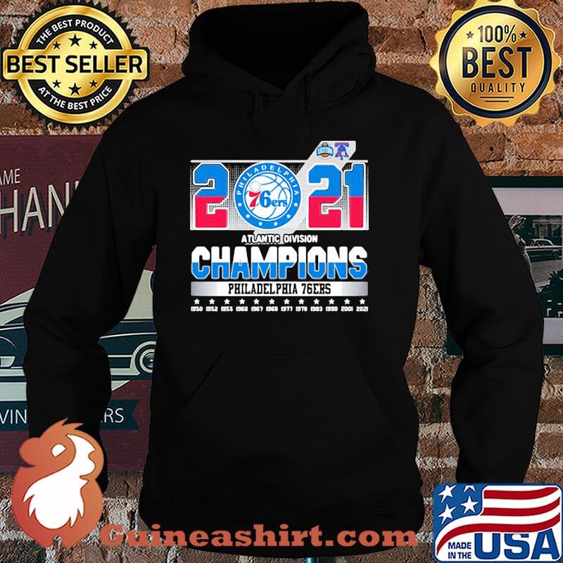 Atlantic division champions 2021 philadelphia 76ers Hoodie