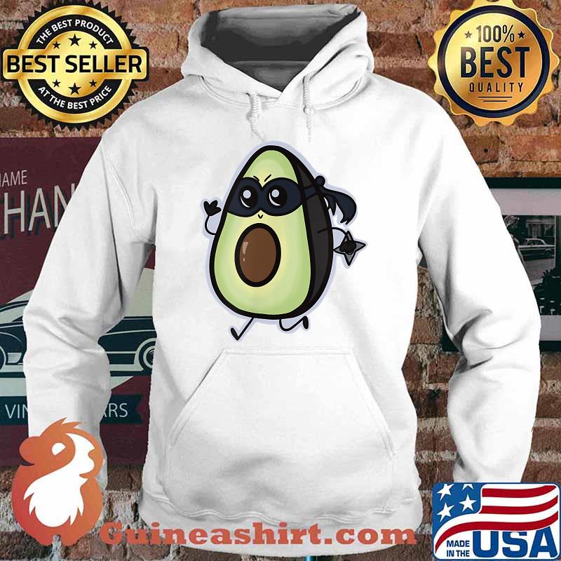 Avocado Ninja design Shirt Hoodie