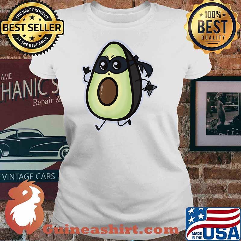 Avocado Ninja design Shirt Ladies tee