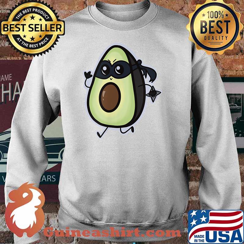 Avocado Ninja design Shirt Sweater
