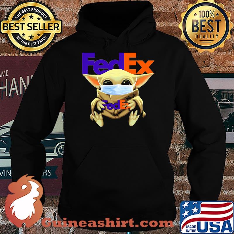 Baby Yoda Mask The Fedex Shirt Hoodie
