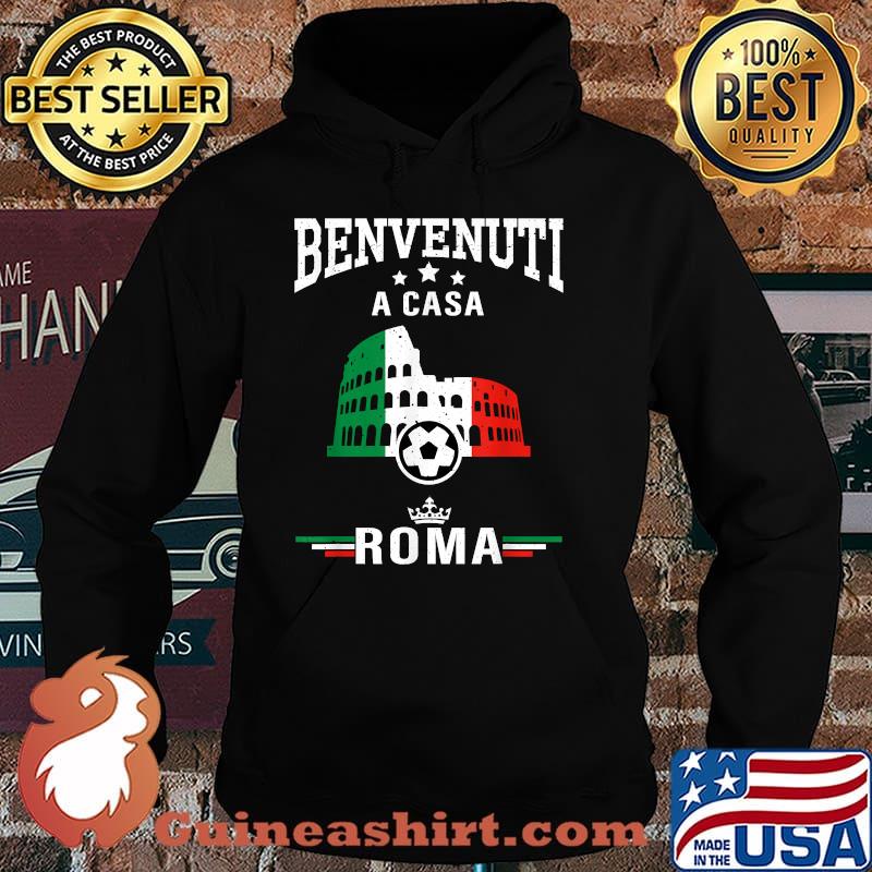 Benvenuti a casa roma itali soccer Hoodie