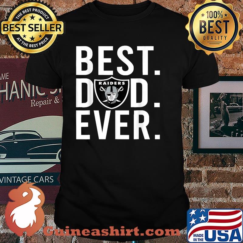 Best Dad Ever Raiders Shirt