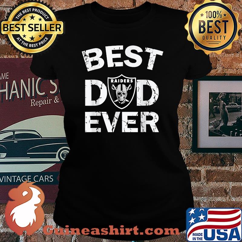 Best Raiders Dad Ever Fathers Day T-Shirt Laides tee
