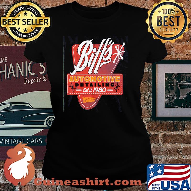 Biffs automotive detailing est 1980 back to the future Laides tee