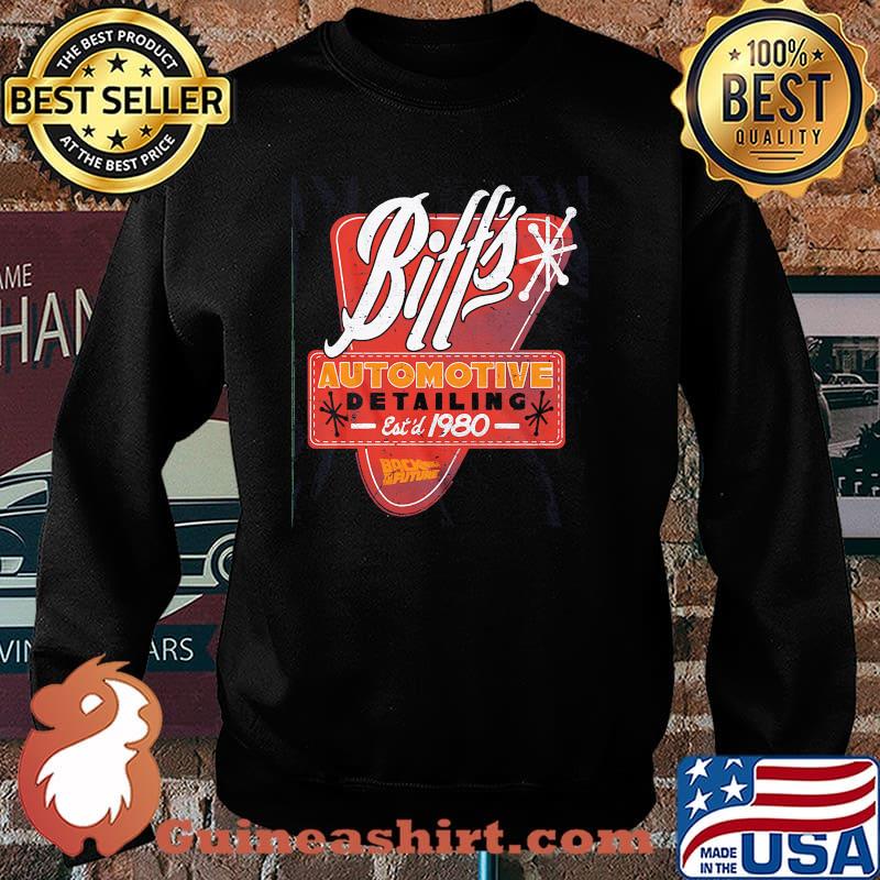 Biffs automotive detailing est 1980 back to the future Sweater