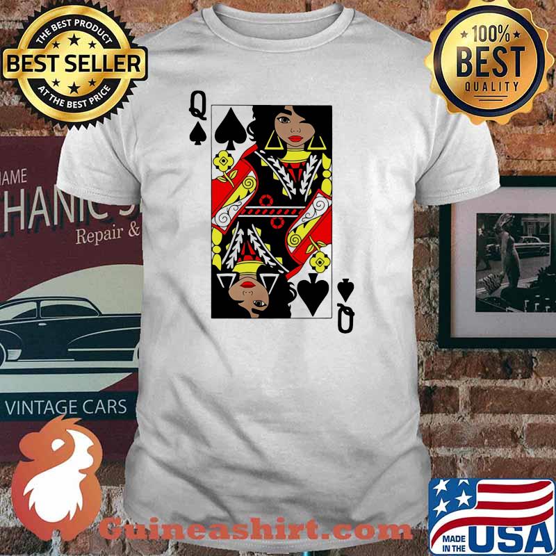 Black Queen Poker Shirt