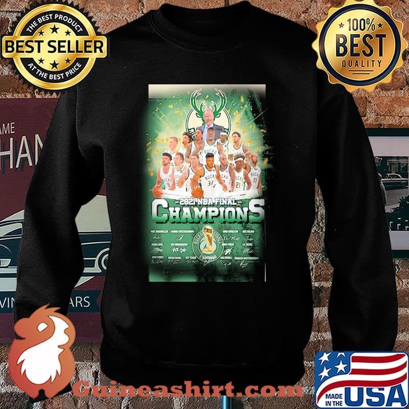 Bucks Milwaukee 2021 NBA Final Champion Shirt Sweater