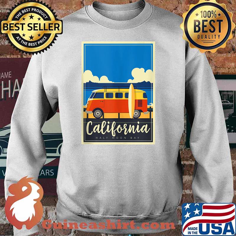 California Surfing Mavericks Half Moon Bay Shirt Sweater