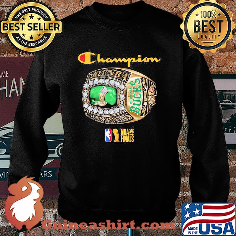 Champion Milwaukee NBA Finals Bucks Shirt Sweater