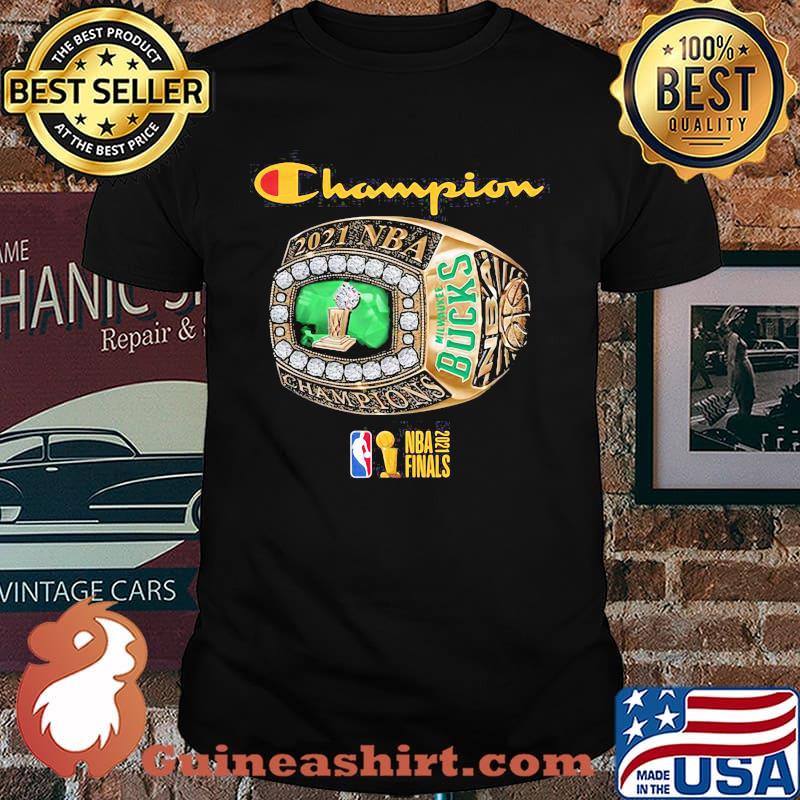 Champion Milwaukee NBA Finals Bucks Shirt