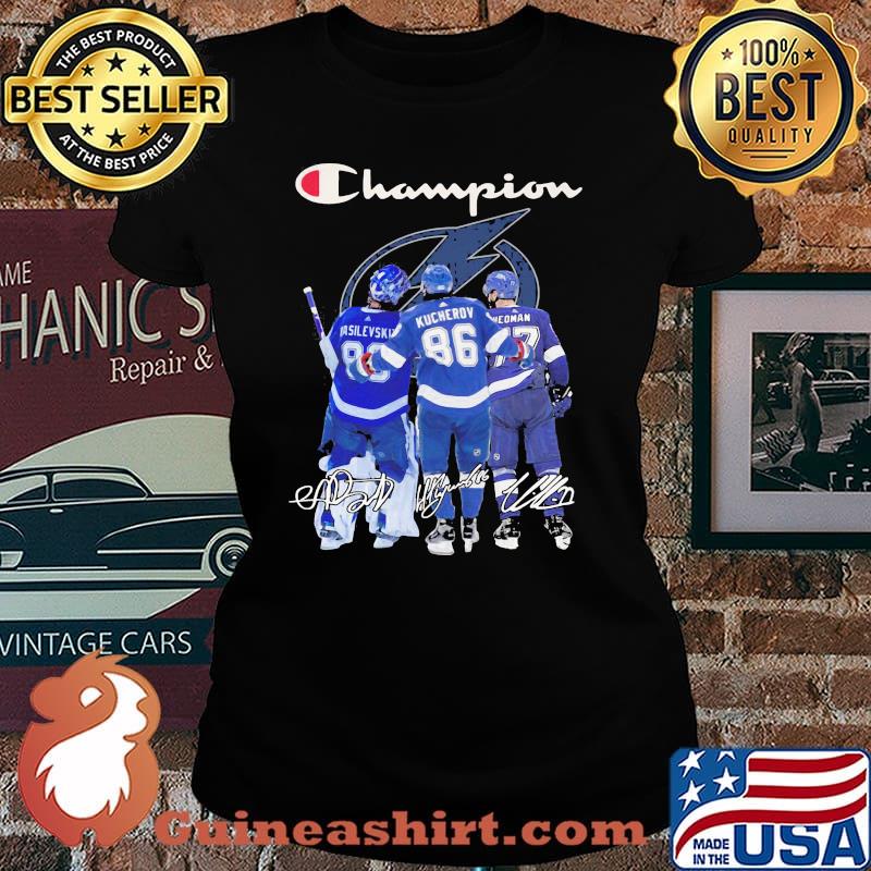 Champion tampa bay lightning signatures Laides tee