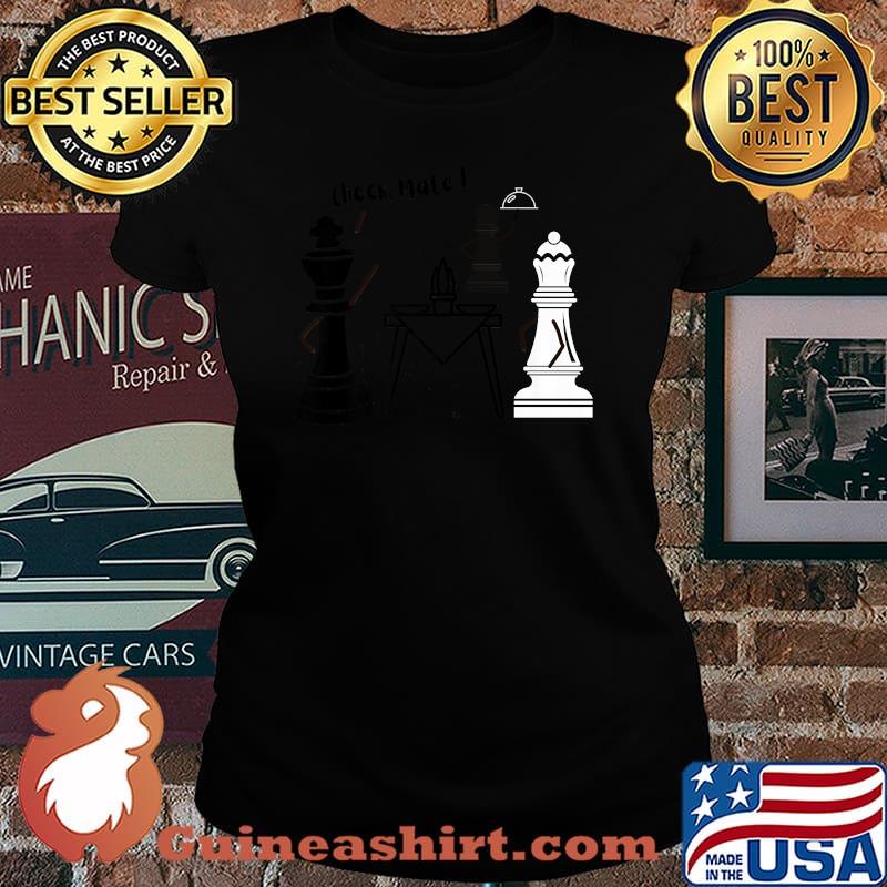 CHECKMATE Eat T-Shirt Laides tee