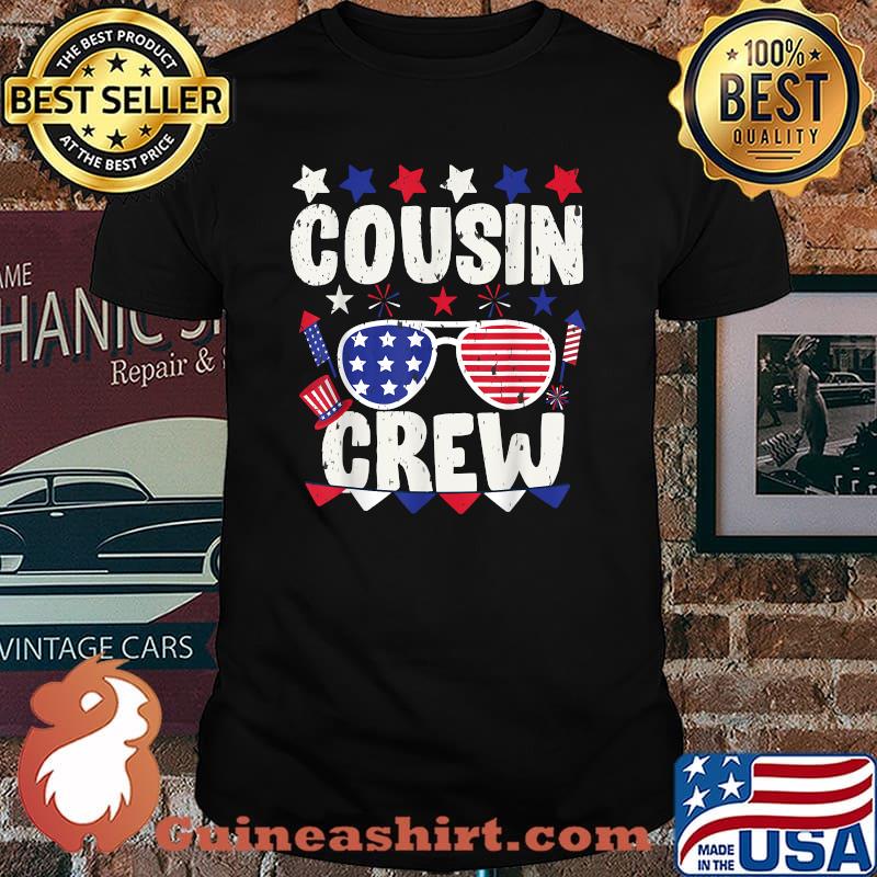 Cousin Crew 4th of July Patriotic American T-Shirt