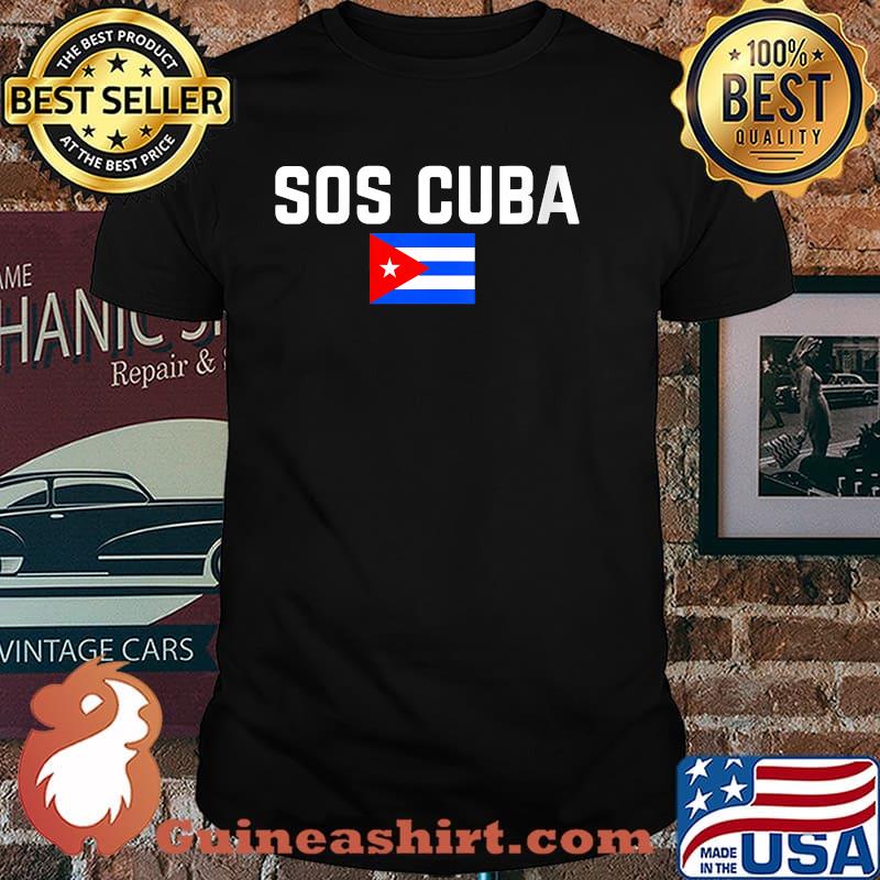 Cuban Flag Sos Cuba T-Shirt