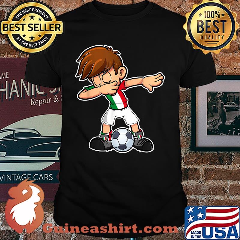 Dabbing Football Soccer Italia T-Shirt