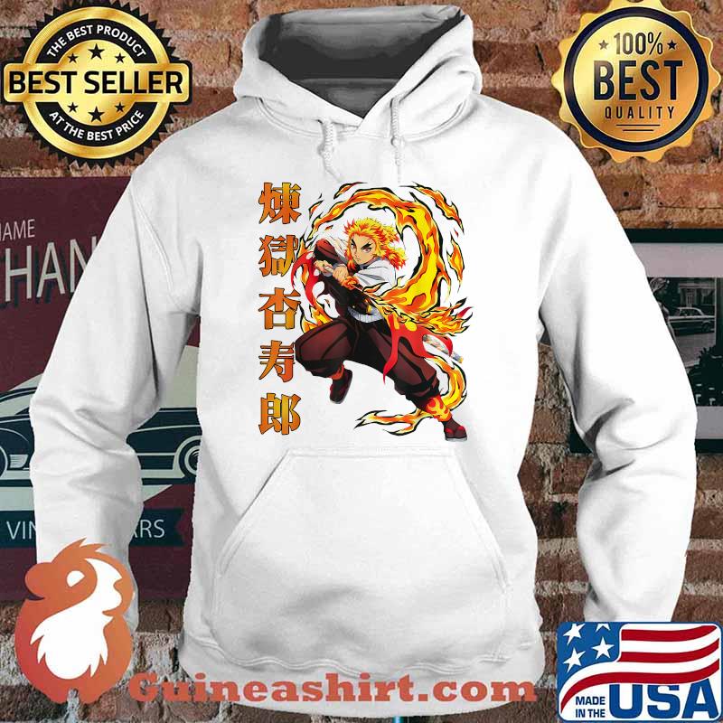 Demons Slayers Kimetsus No Yaibas Rengokus Shirt Hoodie