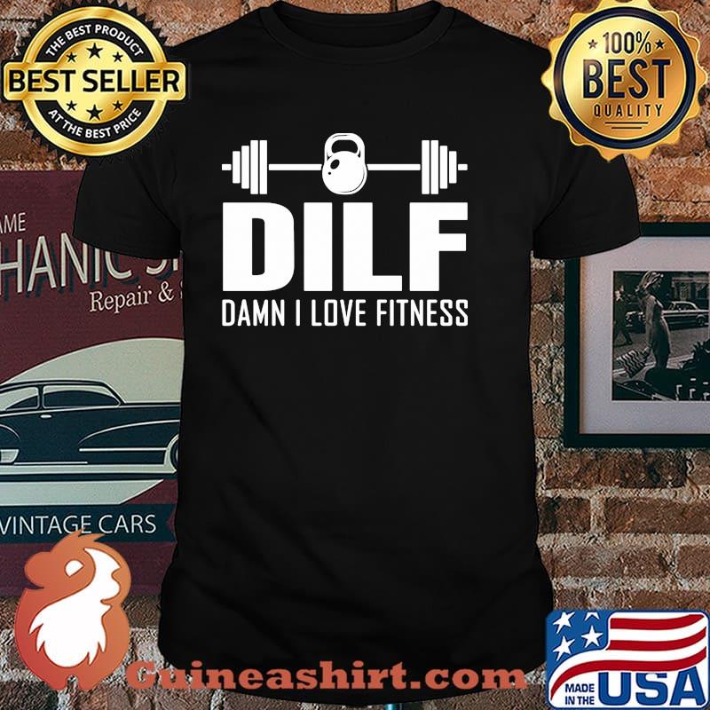 Dilf Damn I Love Fishing On Sweatshirt in 9 Colors, Black / 2XL