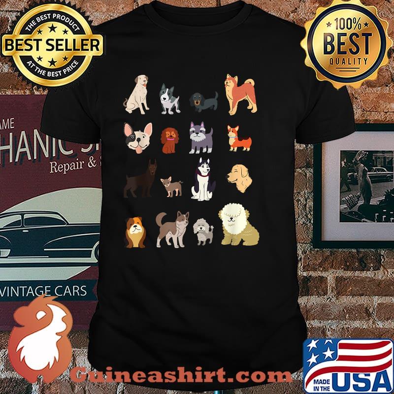 Dog Breed Diversity T-Shirt