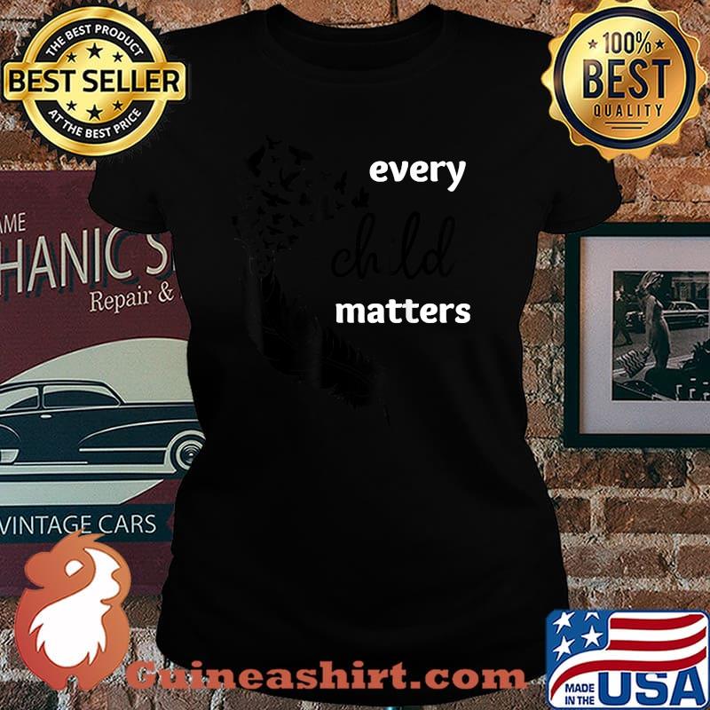Every Child Matters day Bird Dove T-Shirt Laides tee