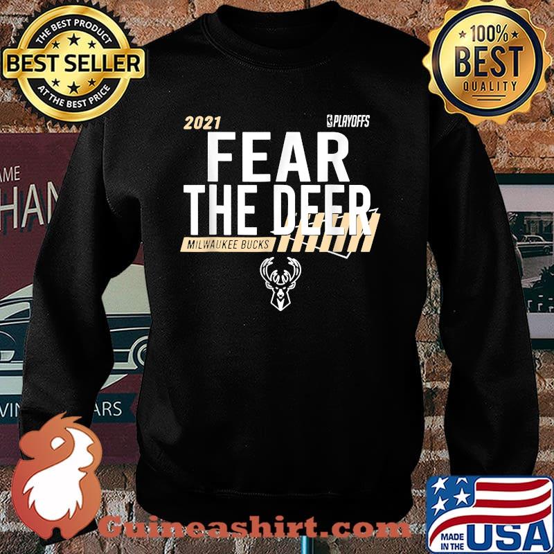 Fear The Deer Milwaukee Basketball and Hunting Bucks T-Shirt Sweater