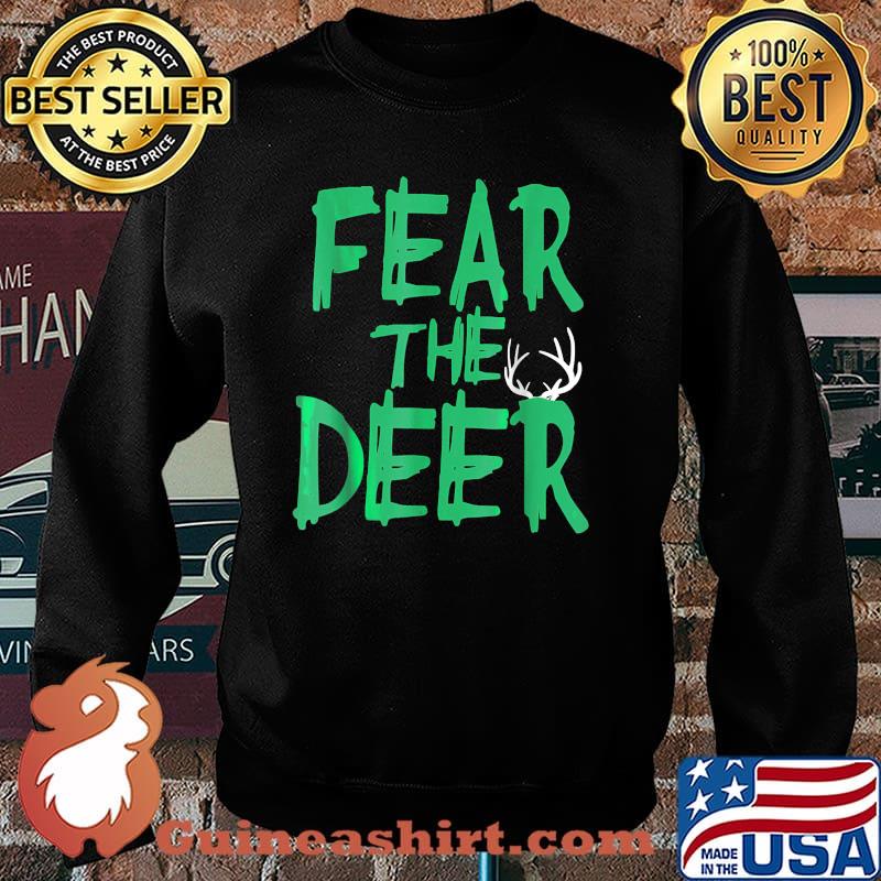 Fear The Deer Milwaukee Basketball Bucks Shirt Sweater