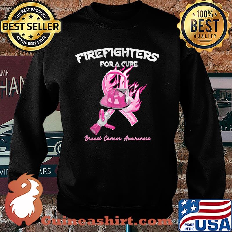 Firefighter Fora Cure Breast Cancer Awareness Shirt Sweater