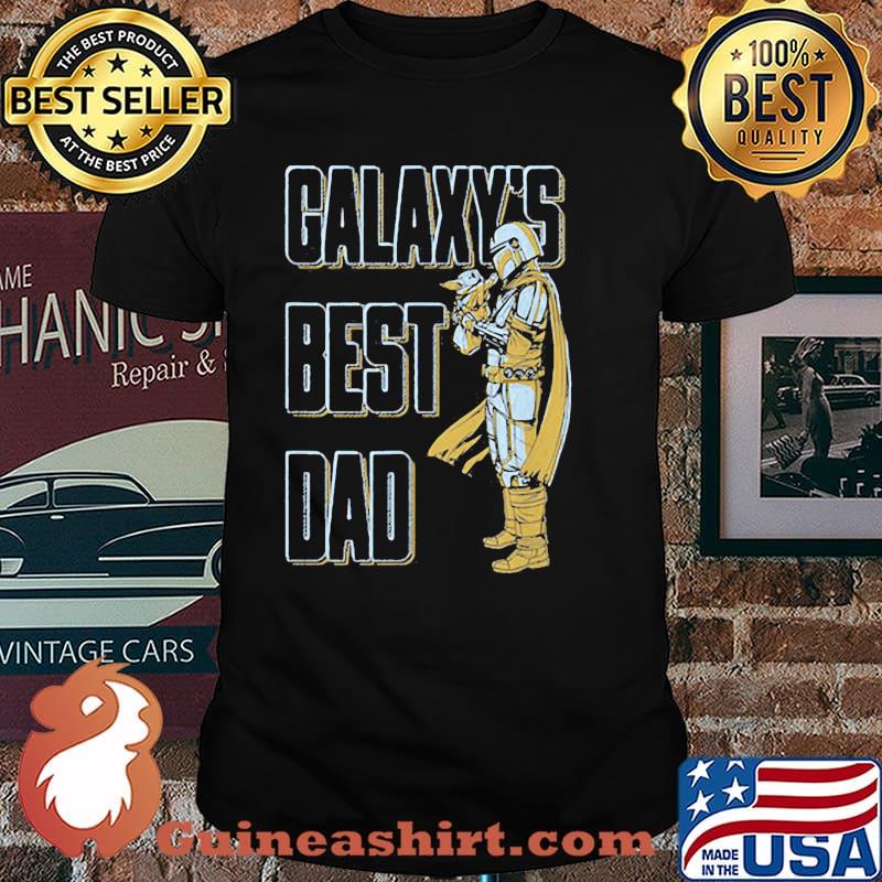 Galaxys best dad yoda star wars shirt