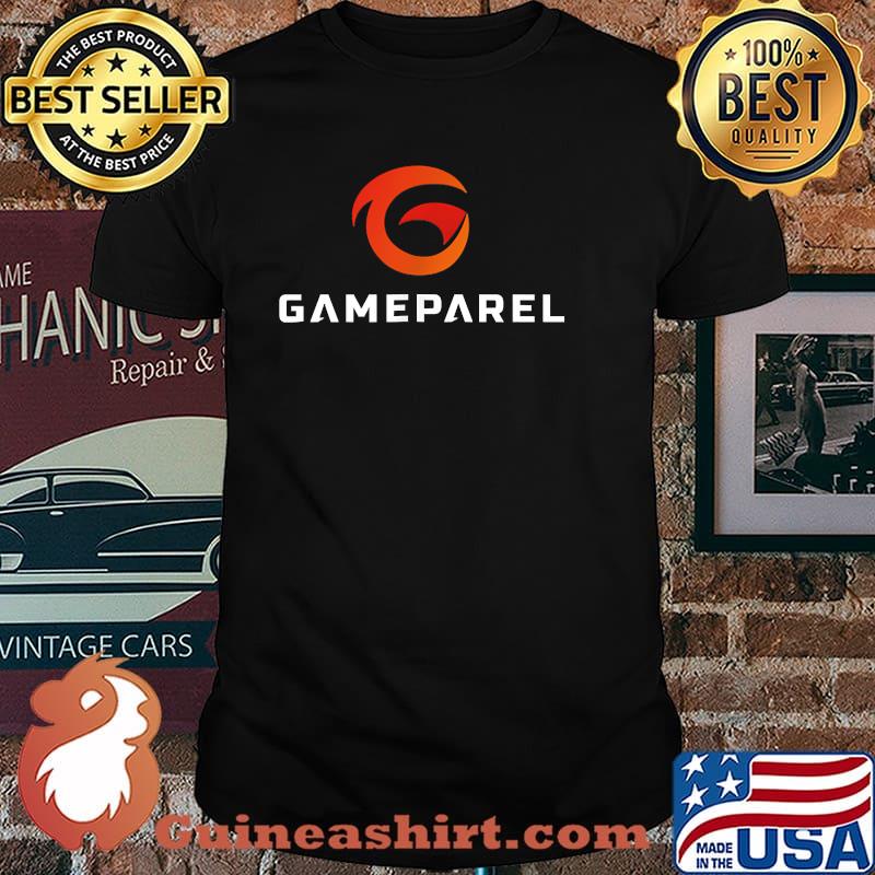 Gameparel Logo Text Video Game Gamers Gaming Shirt