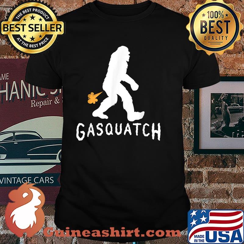 Gasquatch Bigfoot Gassy Sasquatch T-Shirt