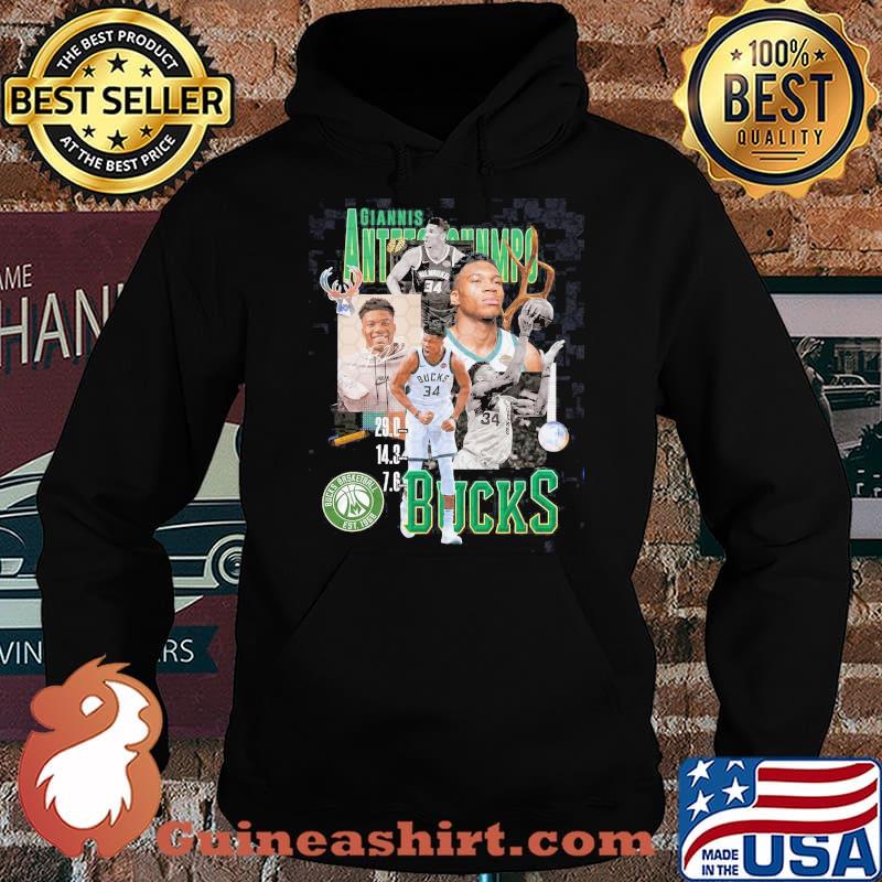 Giannis Antetiokounmpo Bucks Shirt Hoodie