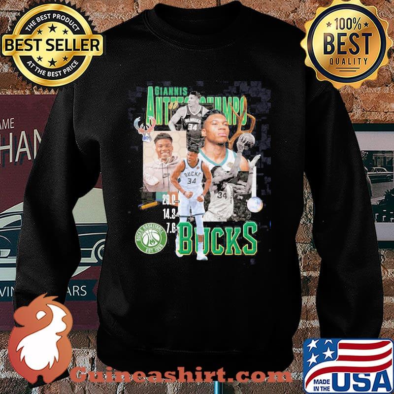 Giannis Antetiokounmpo Bucks Shirt Sweater