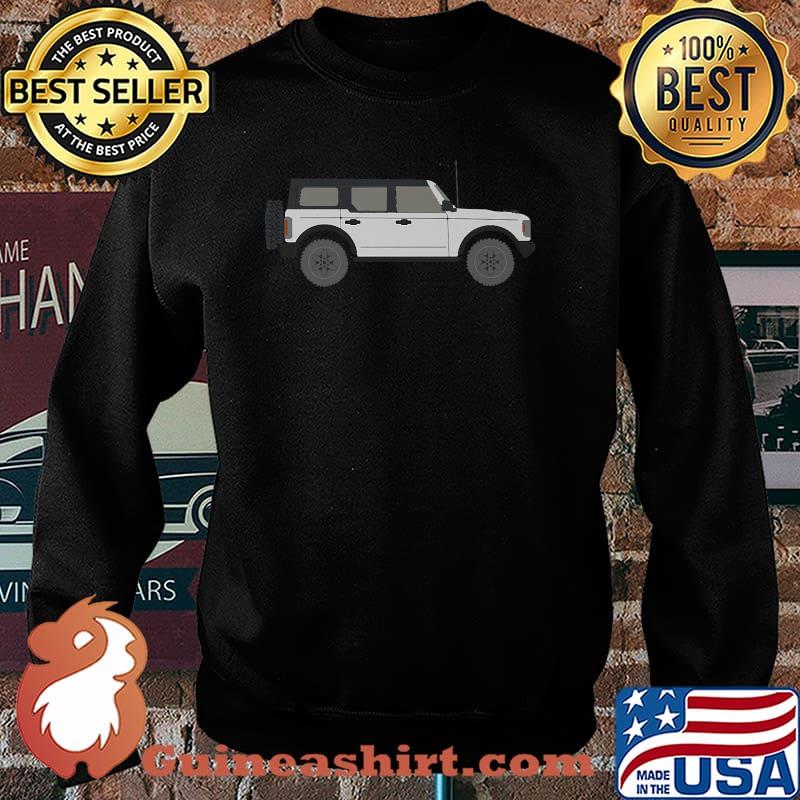 Griswold's Garage New Bronco 6g White 4 Door Premium Shirt Sweater
