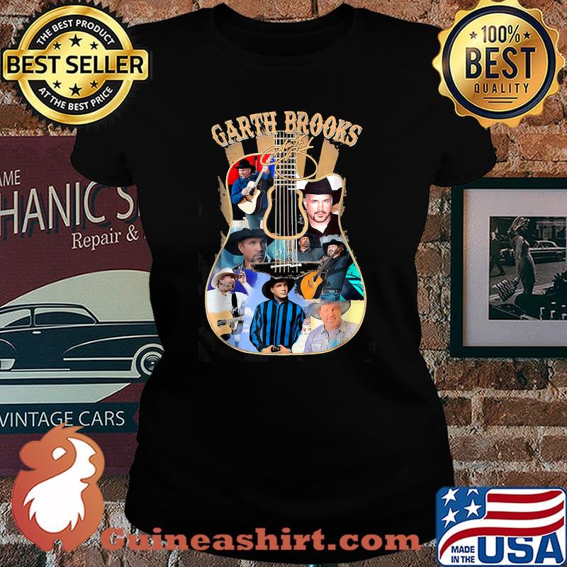 Guitar Garth Brooks Signature T-Shirt Laides tee