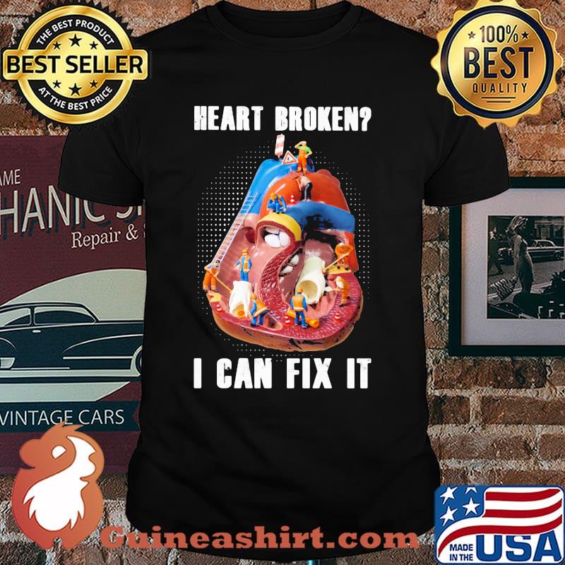 Heart Broken I Can Fix It Cardiology Shirt