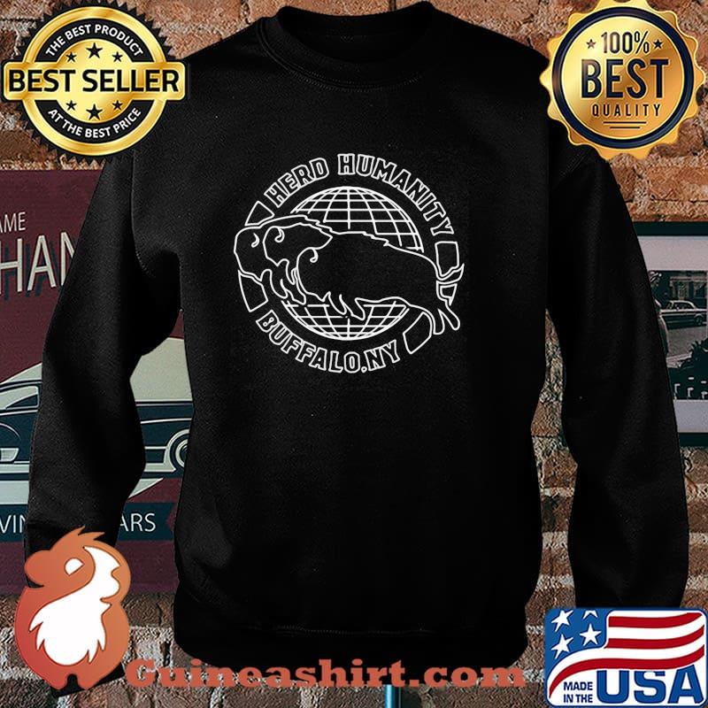 Herd Humanity buffalo earth Sweater