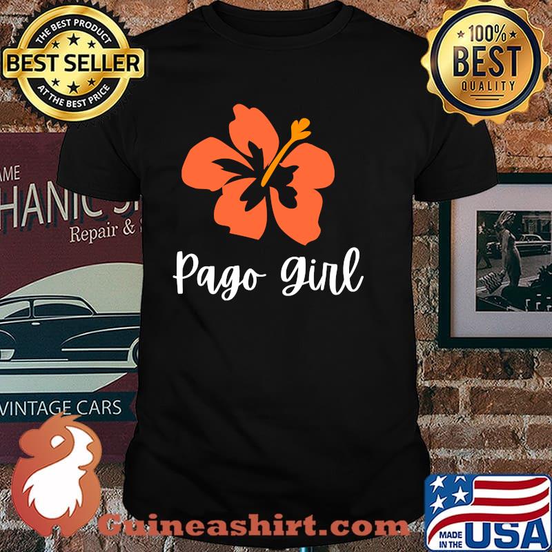 Hibiscus American Pago Girl Shirt