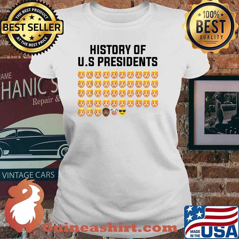 History of U.S presidents 46th cool president T-Shirt Ladies tee