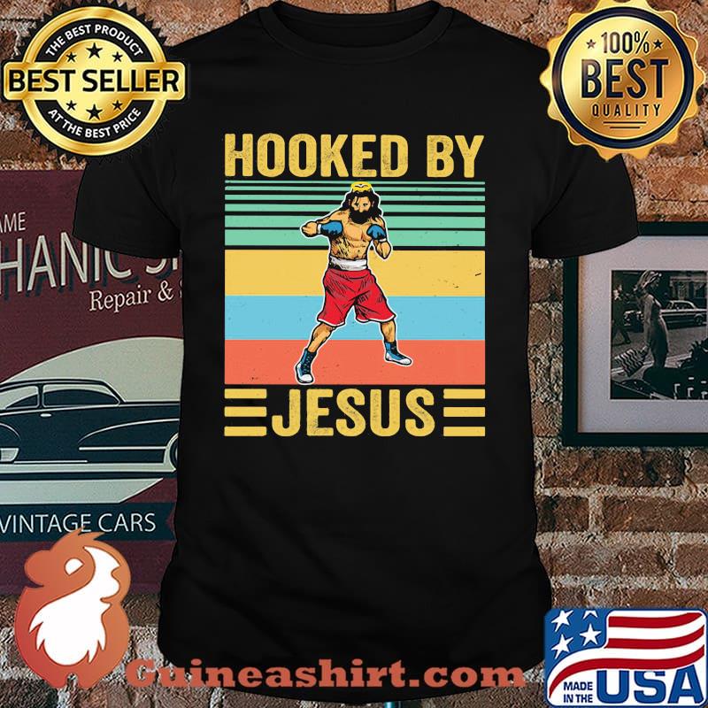 Hooked By Jesus Vintage Shirt