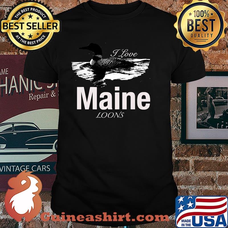 I Love Maine's Lakes Shirt