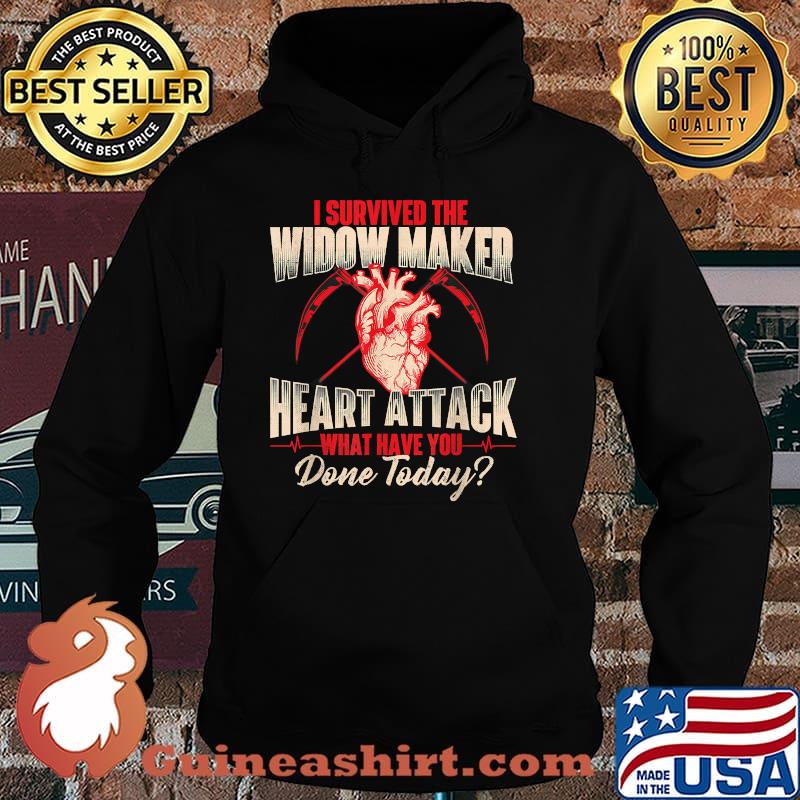 I Survived The Widow Maker - Heart Attack Survivor Recovery T-Shirt Hoodie