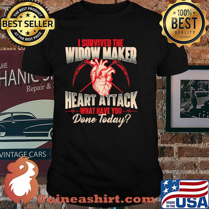 I Survived The Widow Maker - Heart Attack Survivor Recovery T-Shirt